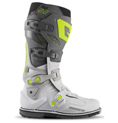 GAERNE BUTY CROSS/ENDURO MODEL SG-22 ANTHRACITE/WHITE/GREY KOLOR SZARY/BIAŁY/ŻÓŁTY ROZMIAR 43