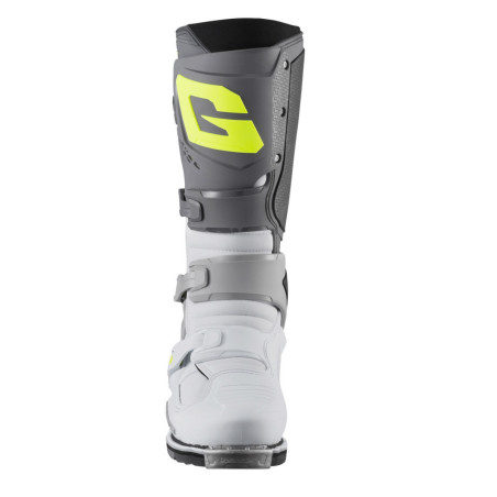 GAERNE BUTY CROSS/ENDURO MODEL SG-22 ANTHRACITE/WHITE/GREY KOLOR SZARY/BIAŁY/ŻÓŁTY ROZMIAR 46