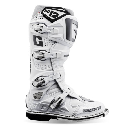 Buty motocyklowe GAERNE SG-12 CROSS białe