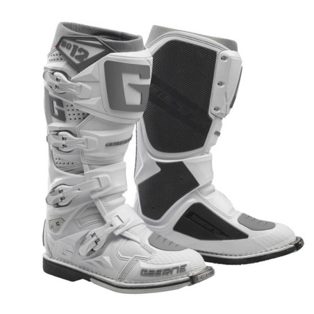 Buty motocyklowe GAERNE SG-12 CROSS białe