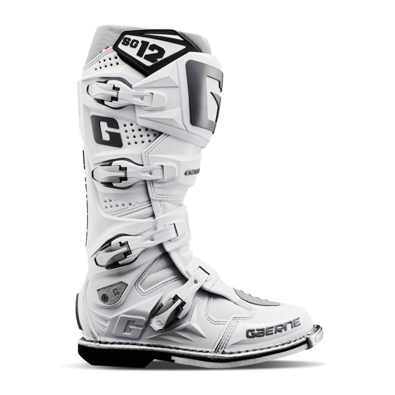 Buty motocyklowe GAERNE SG-12 CROSS białe Buty motocyklowe GAERNE SG-12 CROSS białe