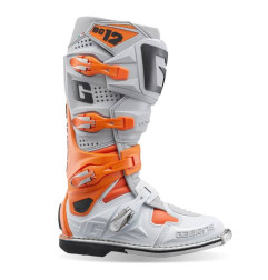 Buty motocyklowe GAERNE SG-12 CROSS pomarańczowe/ szare
