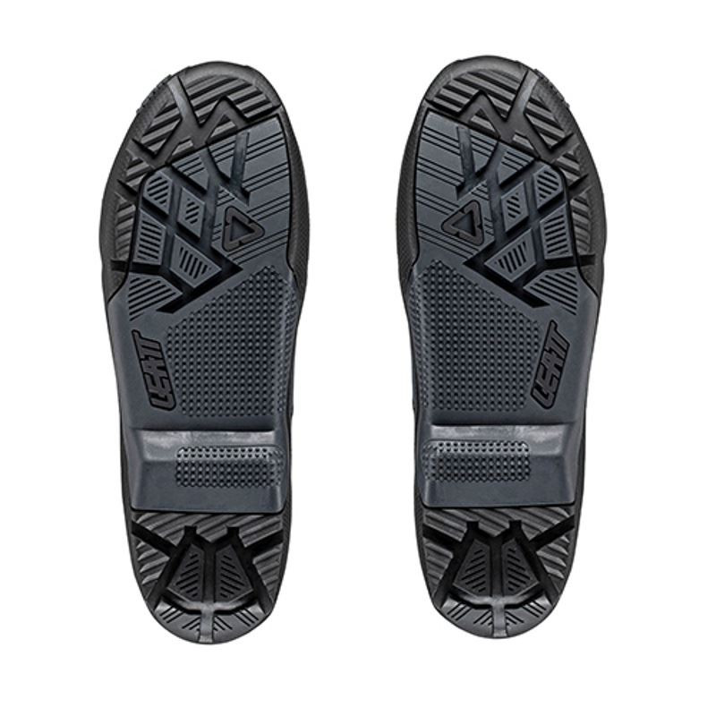 LEATT PODESZWA (PARA) DO BUTÓW CROSS 4.5/5.5 FLEXLOCK SOLE PAIR BLACK/GREY KOLOR CZARNY/SZARY ROZMIAR 40.5 (CZĘŚCI ZAMIENNE)