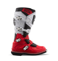 Buty motocyklowe GAERNE GX-1 CROSS/ ENDURO czerwone/ białe
