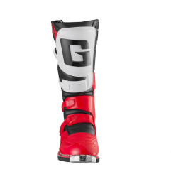 Buty motocyklowe GAERNE GX-1 CROSS/ ENDURO czerwone/ białe