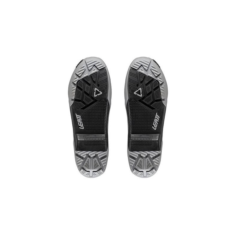 LEATT PODESZWA (PARA) DO BUTÓW CROSS 4.5/5.5 FLEXLOCK SOLE PAIR GREY/BLACK KOLOR SZARY/CZARNY ROZMIAR 47/48 (CZĘŚCI ZAMIENNE)