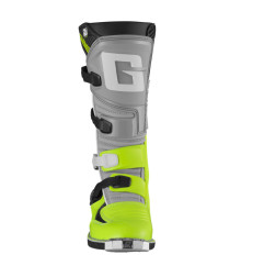 Buty motocyklowe dziecięce junior GAERNE GX-J MX OFFROAD szare/ fluor