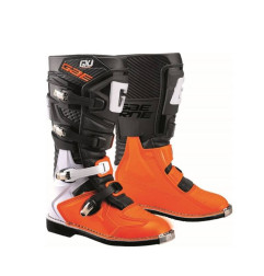 Buty motocyklowe dziecięce junior GAERNE GX-J MX OFFROAD czarne/ pomarańczowe