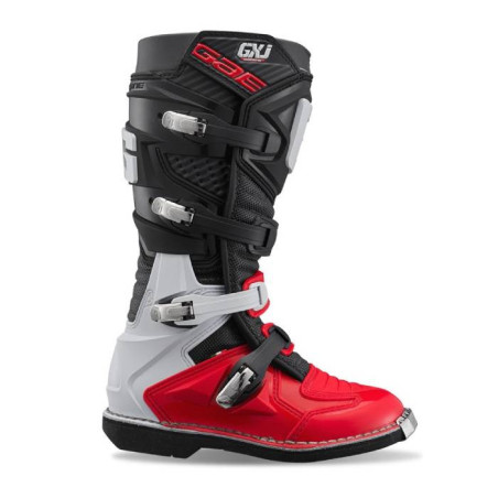 Buty motocyklowe dziecięce junior GAERNE GX-J MX OFFROAD czarne/ czerwone