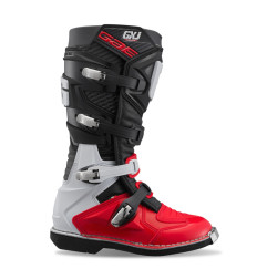 Buty motocyklowe dziecięce junior GAERNE GX-J MX OFFROAD czarne/ czerwone