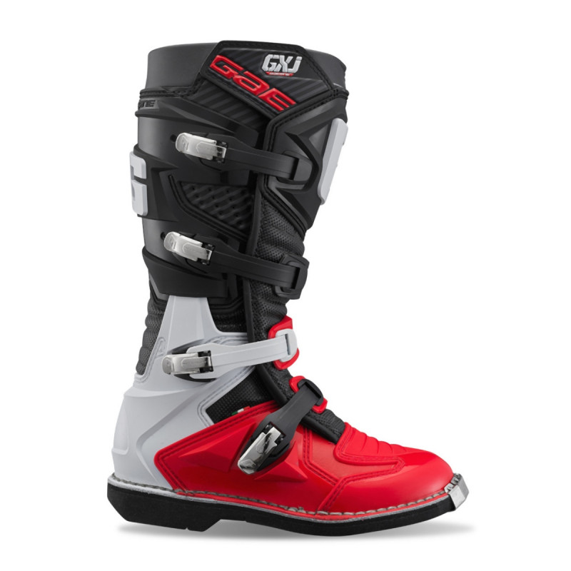 Buty motocyklowe dziecięce junior GAERNE GX-J MX OFFROAD czarne/ czerwone Buty motocyklowe dziecięce junior GAERNE GX-J MX OFFROAD czarne/ czerwone