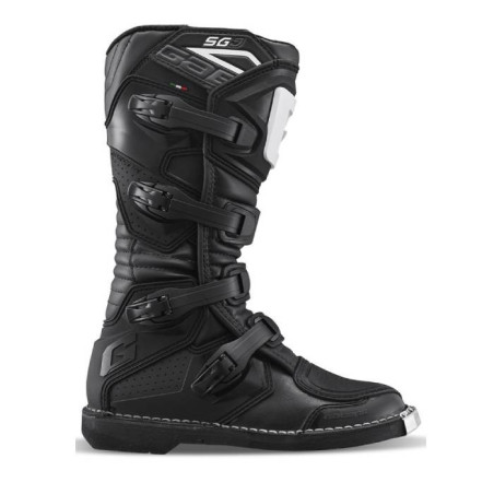 Buty motocyklowe dziecięce junior GAERNE SG-J MX OFFROAD czarne