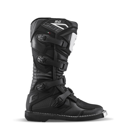Buty motocyklowe dziecięce junior GAERNE SG-J MX OFFROAD czarne