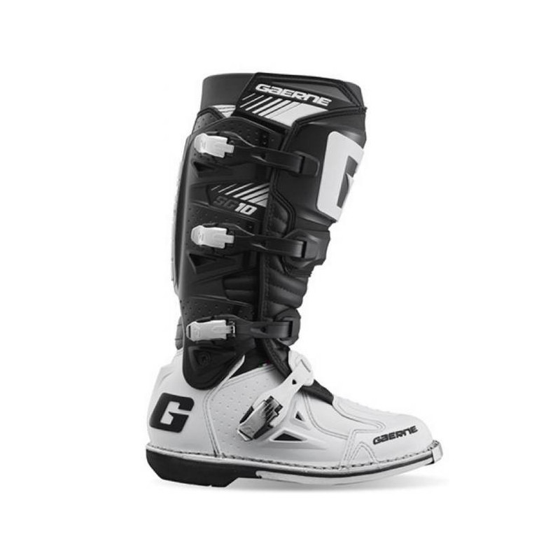 Buty motocyklowe GAERNE SG-10 ENDURO czarne/ białe