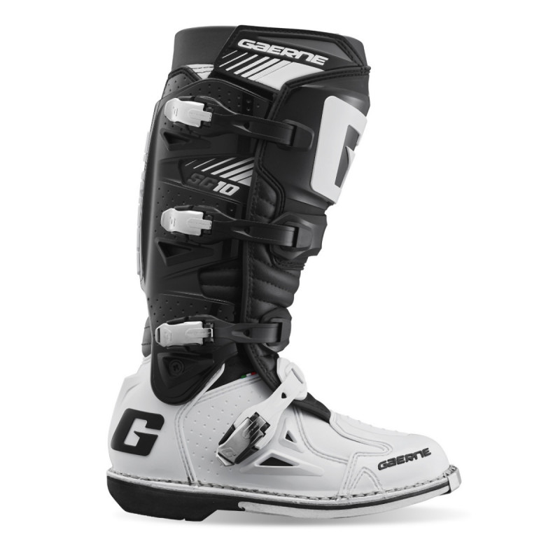 Buty motocyklowe GAERNE SG-10 ENDURO czarne/ białe
