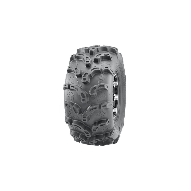 WANDA OPONA ATV 25X10.00-12 6PR P375 50J TL TYŁ STANDARD (PODWÓJNY BIAŁY PASEK) DOT 01/2025 (WYSOKOŚĆ BIEŻNIKA 27MM)