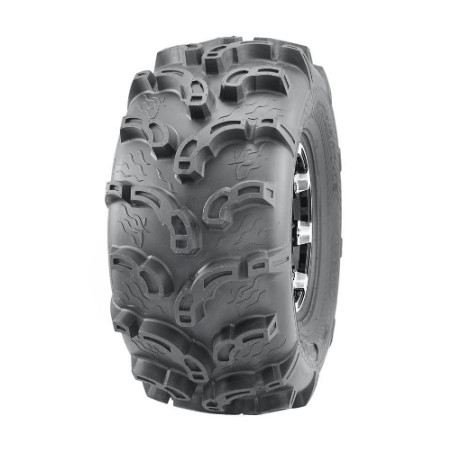 WANDA OPONA ATV 25X10.00-12 6PR P375 50J TL TYŁ STANDARD (PODWÓJNY BIAŁY PASEK) DOT 01/2025 (WYSOKOŚĆ BIEŻNIKA 27MM)