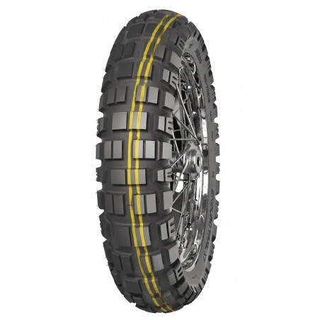 MITAS OPONA 140/80B18 ENDURO TRAIL XT DAKAR 70T TL/TT M+S (PODWÓJNY ŻÓŁTY PASEK) DOT 52/2025 (ZAMIENNIK:70000511)