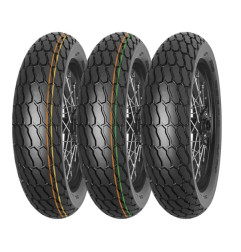 MITAS OPONA 130/80-19 (27X7-19) FT-18 FLAT TRACK NHS TT (ZIELONY PASEK) PRZÓD/TYŁ DOT 42/2022