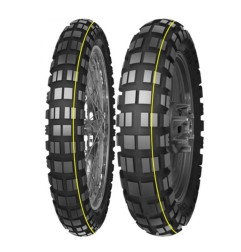 MITAS OPONA 110/80B19 E-10 59T TL DAKAR (ŻÓŁTY PASEK) PRZÓD DOT 04-05/2023 (24443) wycofane