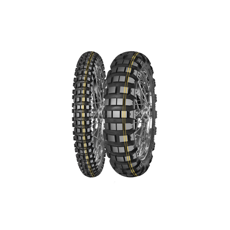 MITAS OPONA 170/60B17 ENDURO TRAIL XT+ DAKAR 72T TL/TT M+S (PODWÓJNY ŻÓŁTY PASEK) TYŁ DOT 03-04/2025