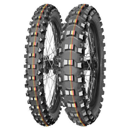 MITAS OPONA 90/90-21 TERRA FORCE-MX SM 54M (CZERWONO-ŻÓŁTY PASEK) TT PRZÓD DOT 2026 (DOT:XJDS/XCDS/XTDS) (ZAMIENNIK:70000177)