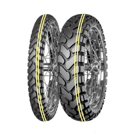 MITAS OPONA 170/60B17 ENDURO TRAIL+ DAKAR (PODWÓJNY ŻÓŁTY PASEK) 72H TL/TT M+S TYŁ DOT 01-02/2026 (460022) (zamiennik:70000558)