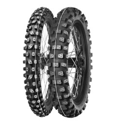 MITAS OPONA 110/100-18 TERRA FORCE-EX HT ICE 64M (BIAŁY PASEK) TT TYŁ DOT 05/2024 (zamiennik:70000289,70000302)