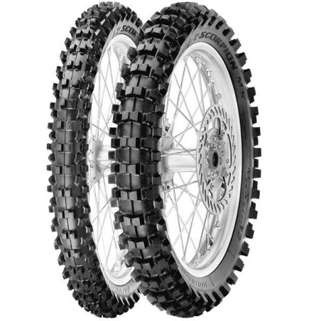 PIRELLI OPONA 100/90-19 SCORPION MX32 MID SOFT 57M TT TYŁ DOT 02-51/2025