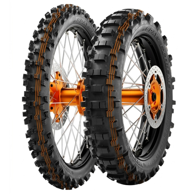 METZELER OPONA 140/80-18 MCE 6 DAYS EXTREME FIM SOFT TT 70M M+S M/C TYŁ DOT 02-20/2025