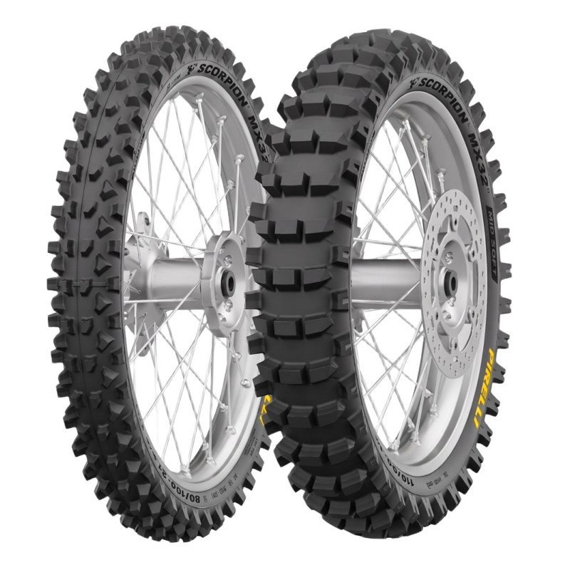 PIRELLI OPONA 120/90-19 SCORPION MX32 MID SOFT 66M NHS TT TYŁ DOT 03-04/2025