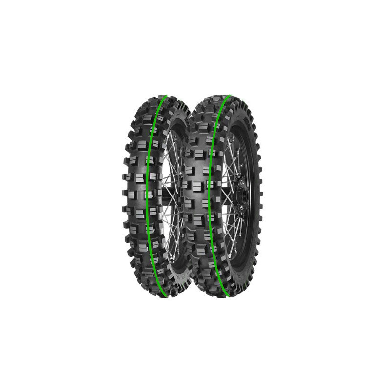 MITAS OPONA 120/90-18 TERRA FORCE-EX XT-754 SUPER LIGHT 65M TT TYŁ (ZIELONY PASEK) DOT 01-14/2025 (460102) (zamiennik:70000224)