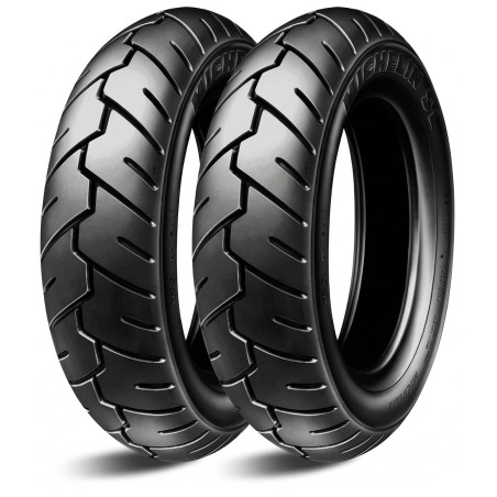 MICHELIN OPONA 80/100-10 S1 46J TL/TT PRZÓD/TYŁ DOT 24/2024
