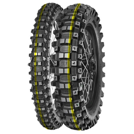 MITAS OPONA 90/90-14 TERRA FORCE-EX MH SUPER (ŻÓŁTY PASEK) 46M TT PRZÓD DOT 38-39/2025 (460056) (ZAMIENNIK:70000191)