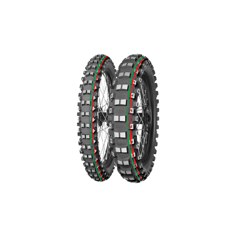MITAS OPONA 60/100-14 TERRA FORCE-MX MH 29M (CZERWONO-ZIELONY PASEK) TT PRZÓD DOT 2026 (DOT:XJDS/XDDS) (ZAMIENNIK:70000115)