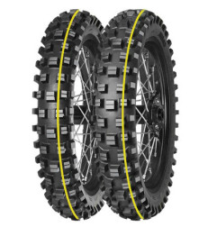 MITAS OPONA 110/90-19 TERRA FORCE-EX XT SUPER 62R TT (ŻÓŁTY PASEK) TYŁ DOT 02/2026 (460105) (zamiennik:70000285)