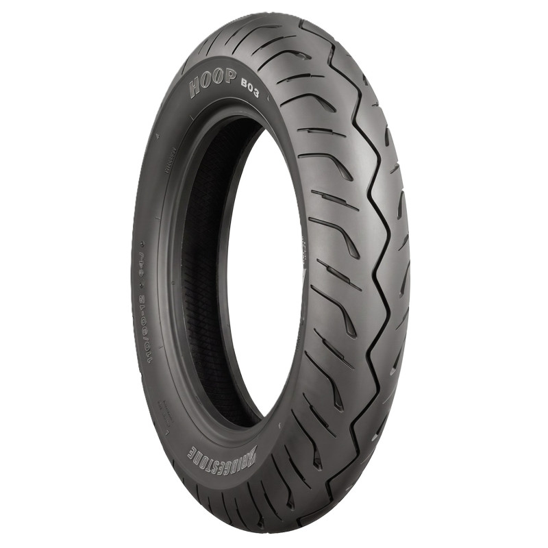BRIDGESTONE OPONA 110/70-16 HOOP B03 G 52P TL HONDA SH300 ('07) PRZÓD DOT 15/2025