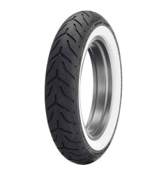 DUNLOP OPONA 130/90B16 D408 67H TL PRZÓD WWW BIAŁY BOK HARLEY-DAVIDSON DOT 11/2023