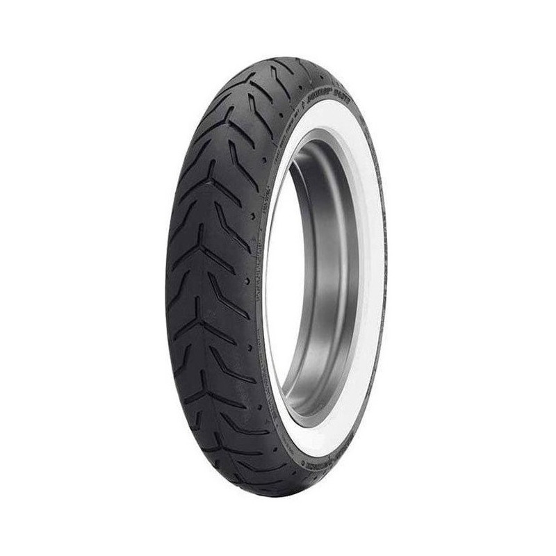 DUNLOP OPONA 130/90B16 D408 67H TL PRZÓD WWW BIAŁY BOK HARLEY-DAVIDSON DOT 11/2023