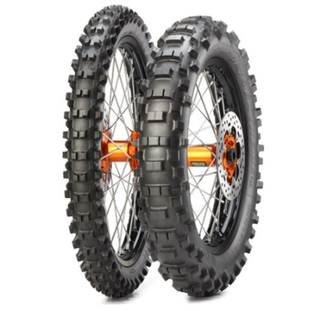 METZELER PAKIET OPON (4121200/25) 4X140/80-18 MCE 6 DAYS EXTREME EXTRA SOFT 70M NHS TT M/C M+S TYŁ DOT 2025 + PLECAK METZELER