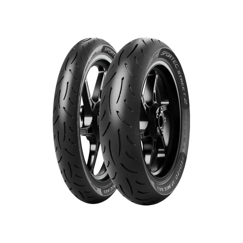METZELER OPONA 90/80-14 SPORTEC STREET 2 REINF 49S M/C TL PRZÓD/TYŁ DOT 29-30/2024