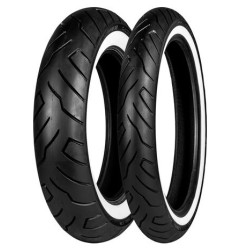 SHINKO OPONA 130/90B16 999 73H TL REINF WW BIAŁY BOK PRZÓD DOT 33/2025