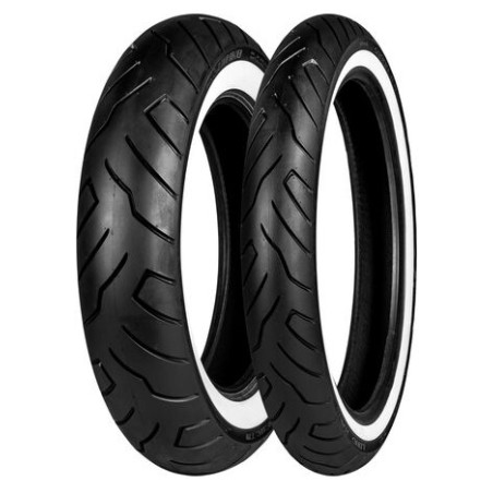 SHINKO OPONA 130/90B16 999 73H TL REINF WW BIAŁY BOK PRZÓD DOT 33/2025