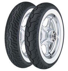 DUNLOP OPONA 130/90-16 D404 67H TT PRZÓD WWW BIAŁY BOK 02/2025