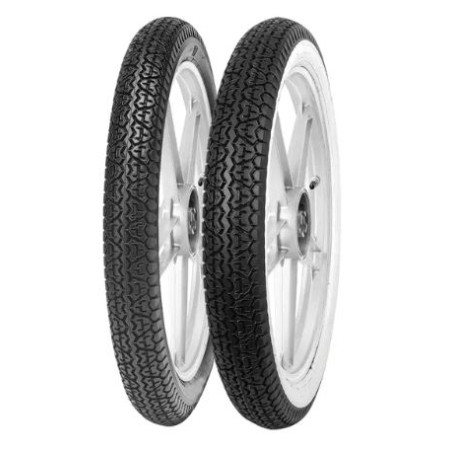 MITAS OPONA 2.75-17 B-7 47J TT/TL BIAŁY BOK PRZÓD/TYŁ DOT 40/2025 (572937)