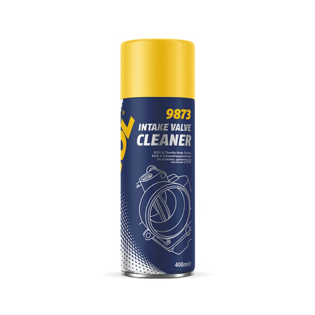 MANNOL INTAKE VALVE CLEANER 400ML - ŚRODEK DO CZYSZCZENIA PRZEPUSTNICY GAŹNIKA W SPRAYU (9873) (12)