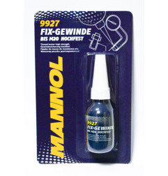 MANNOL FIX-GEWINDE HOCHFEST - KLEJ DO GWINTÓW, CZERWONY 'MOCNY' 10ML (9927) (144)