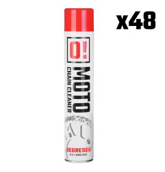 OMOTO ZESTAW 48 SZTUK SPRAY ZMYWACZ DO MYCIA ŁAŃCUCHA 750ML O! CHAIN CLEANER (O!MOTO) (OLE-007) (PAKIET 48 SZTUK)