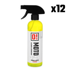 OMOTO ZESTAW 12 SZTUK PŁYN DO MYCIA SILNIKA I ŁAŃCUCHA 500ML O! CHAIN AND ENGINE CLEANER (O!MOTO) (OLE-018) (PAKIET 12 SZTUK)