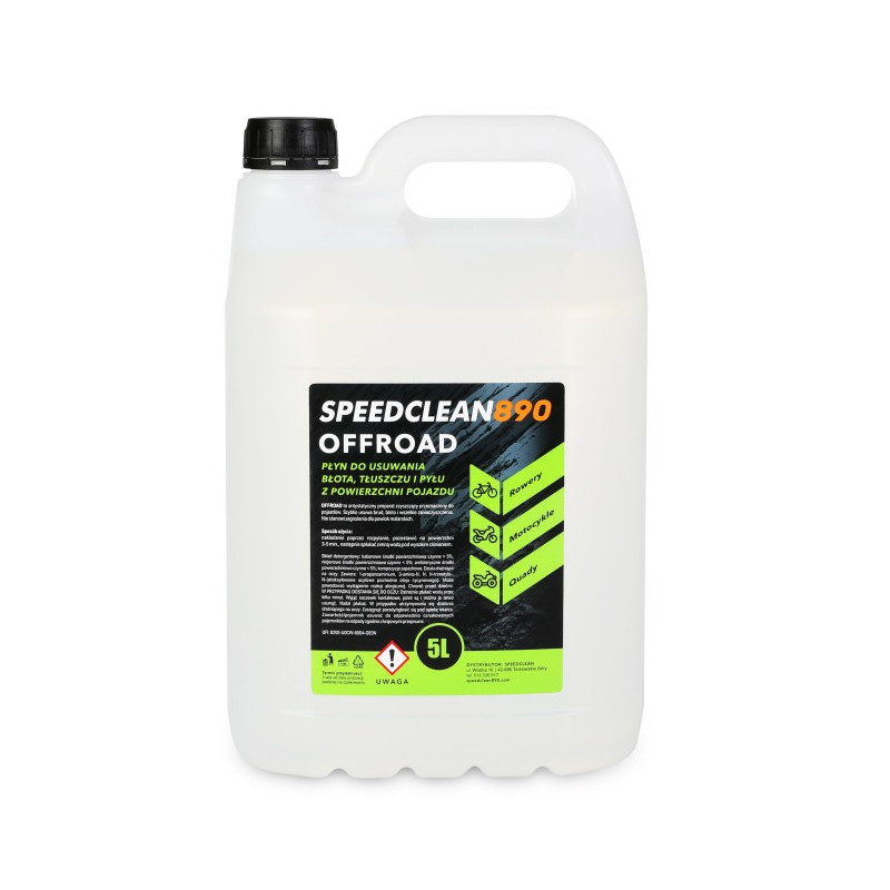 SPEEDCLEAN 890 KONCENTRAT OFFROAD DO MYCIA MOTOCYKLI I ROWERÓW POJEMNOŚĆ 5L